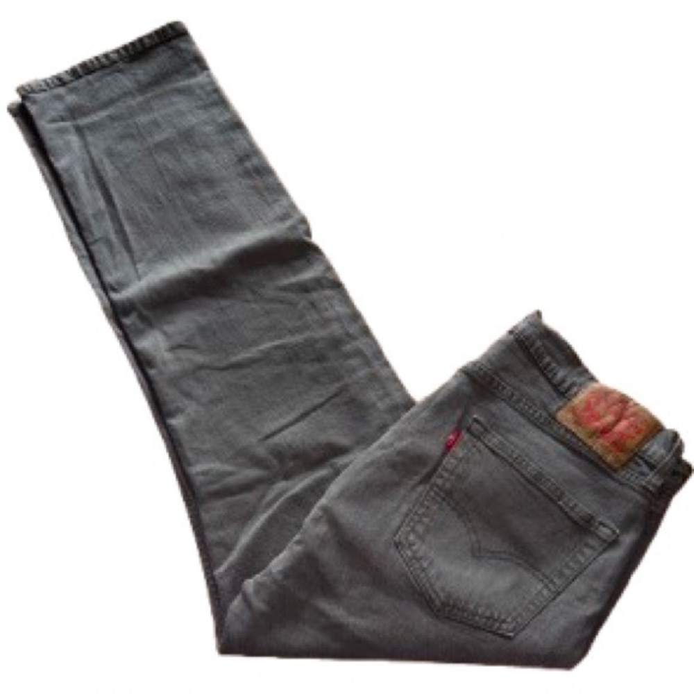 Levi's Men's Charcoal Straight Jeans size 34x32